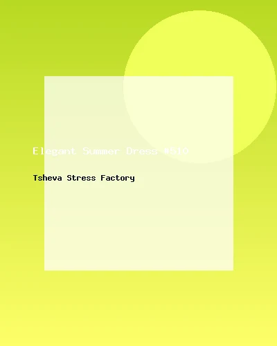 فستان صيفي أنيق #510