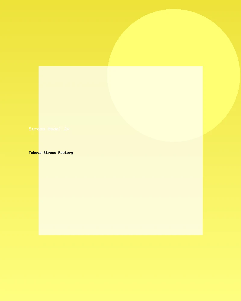Stress Model 20