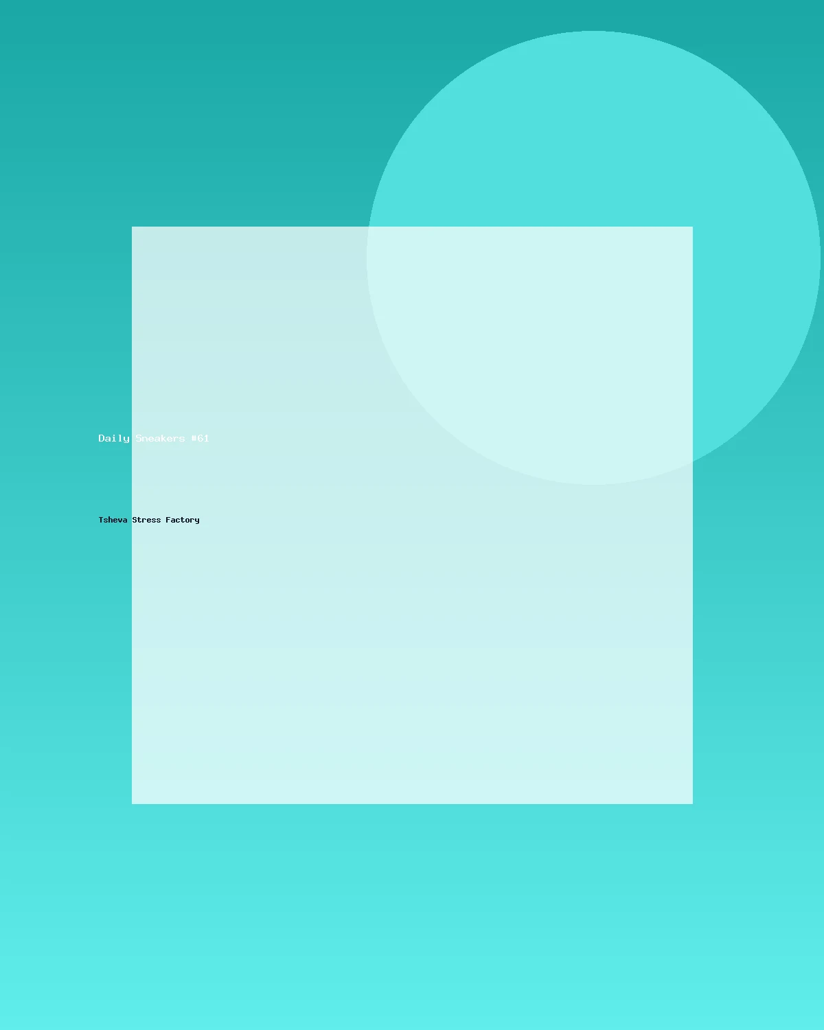 حذاء رياضي يومي #61