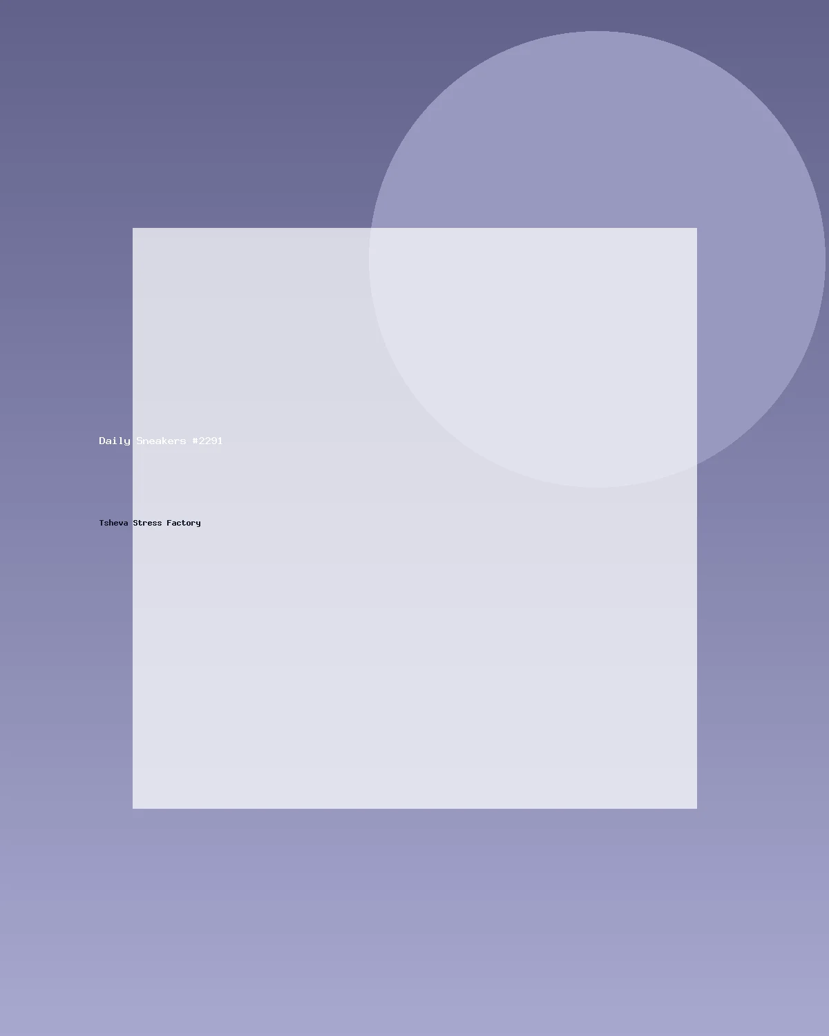حذاء رياضي يومي #2291