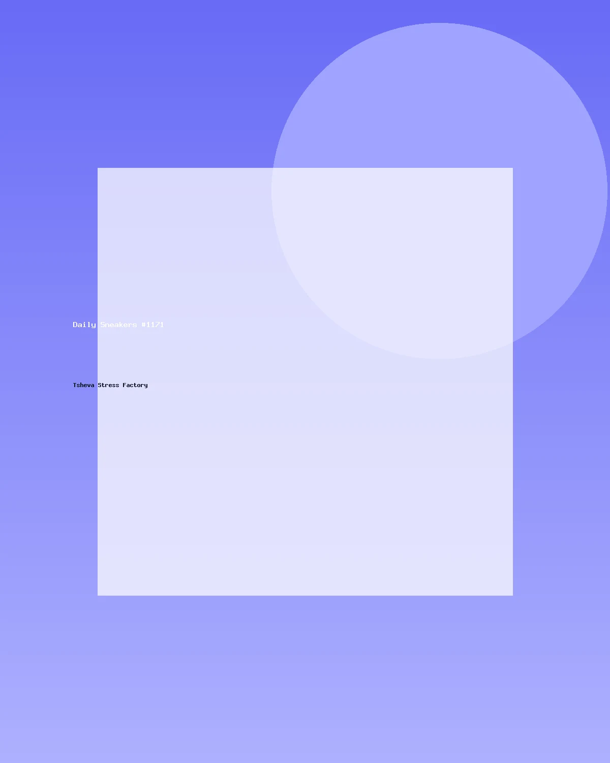 حذاء رياضي يومي #1171
