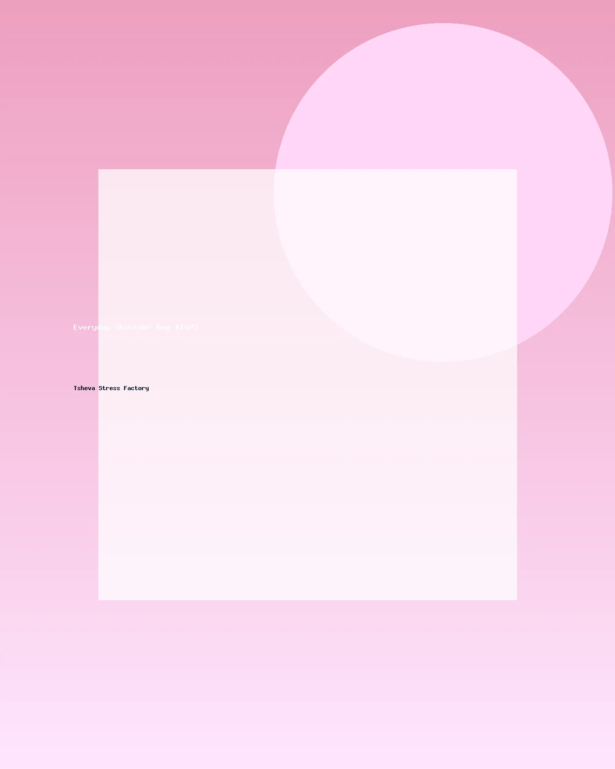 حقيبة كتف عملية #1072
