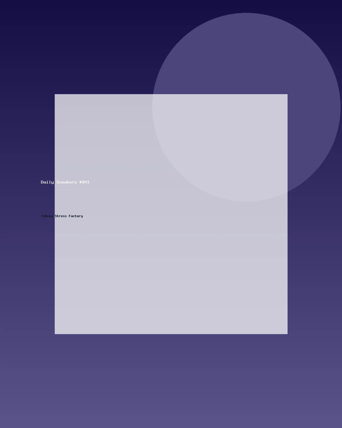حذاء رياضي يومي #801