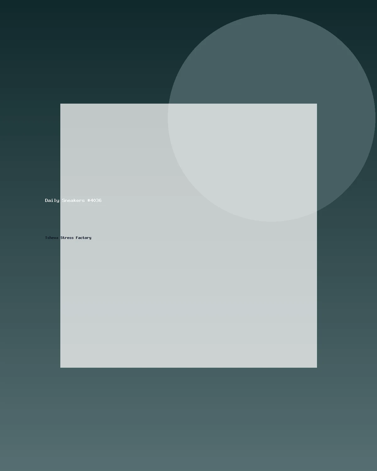 حذاء رياضي يومي #4036
